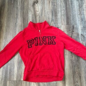 Red VS PINK Quarter-Zip Sweatshirt